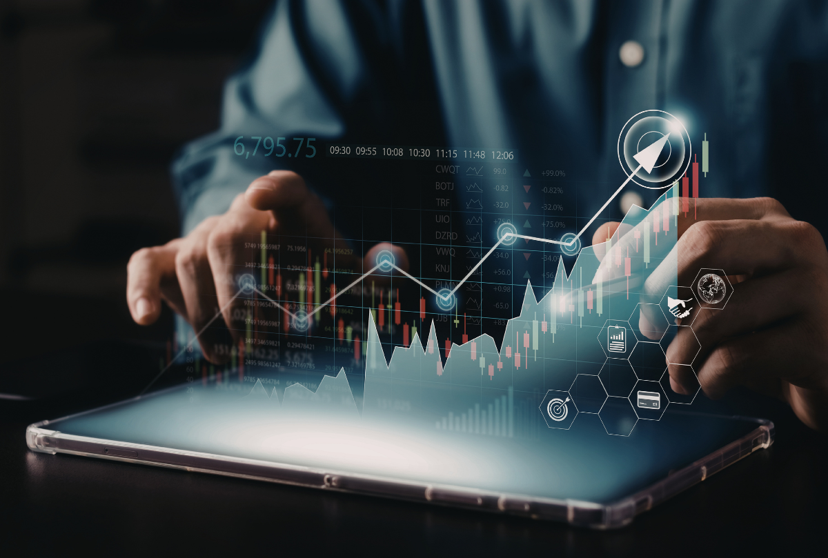 Executive reviewing digital business data, representing the gap between what leaders see and what is actually happening.